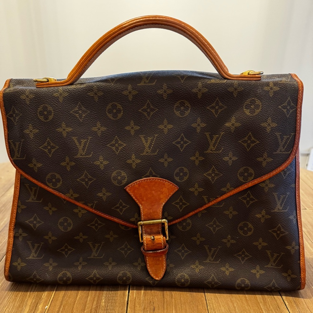 Louis Vuitton Monogram Beverly GM Messenger Briefcase 💼